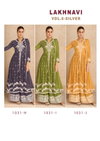 Lakhnavi Vol 6 Silver By Vamika Designer Heavy Readymade Suits Wholesale Shop In Surat